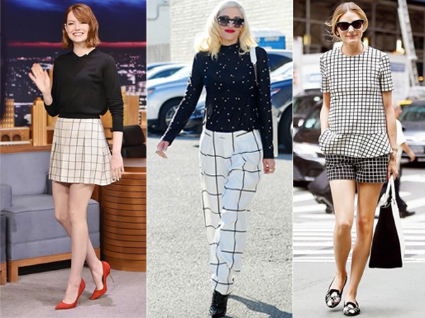 (Emma Stone, Gwen Stefani y Olivia Palermo)