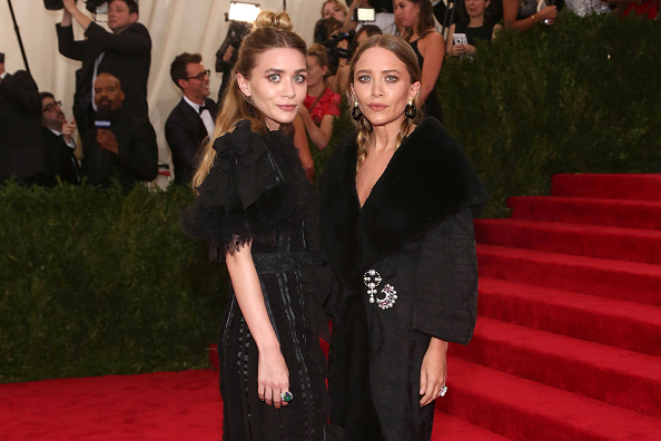 NEW YORK, NY - MAY 04: Actors Mary-Kate and Ashley Olsen attend "China: Through the Looking Glass", the 2015 Costume Institute Gala, at Metropolitan Museum of Art on May 4, 2015 in New York City. (Photo by Taylor Hill/FilmMagic)