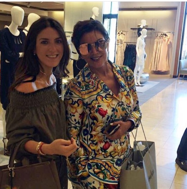 Michelle Sandler y Kris Jenner 