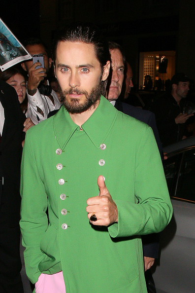 LONDON, ENGLAND - AUGUST 03: Jared Leto at Claridges Hotel on August 3, 2016 in London, England. (Photo by Mark Milan/GC Images)