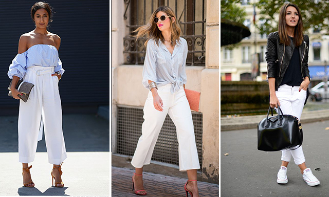 Antes de usar un pantalón blanco todas las fashionistas siguen estas 8  reglas, Estilo de Vida Moda
