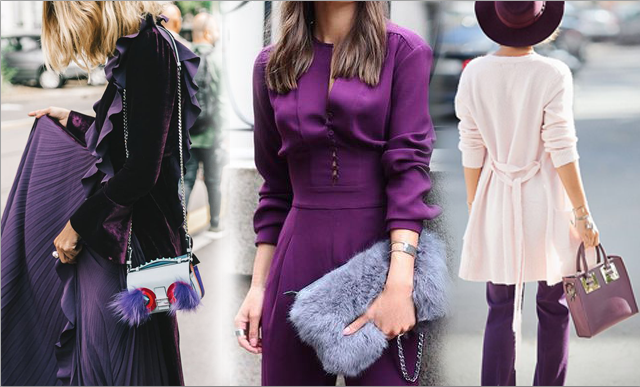 Vístete de púrpura en este invierno y dale ese toque de glamour a tu outfit  - EstiloDF