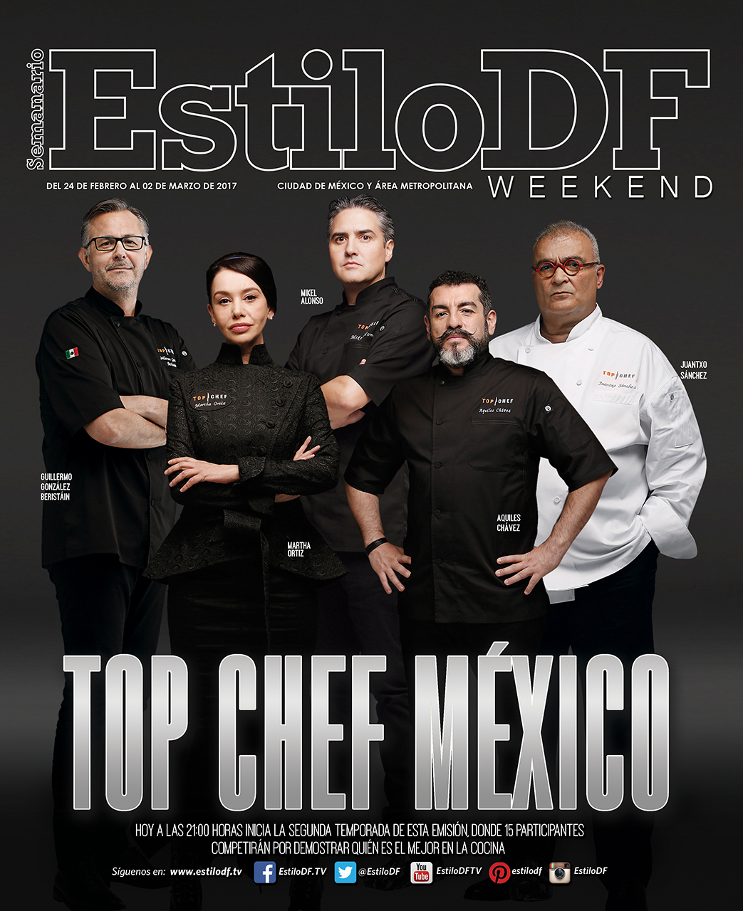 Estilo DF Weekend Top Chef México