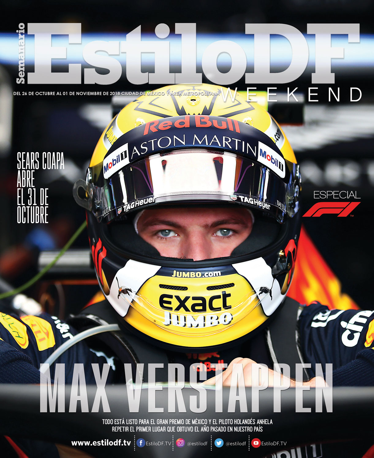 Estilo DF Weekend Max Verstappen