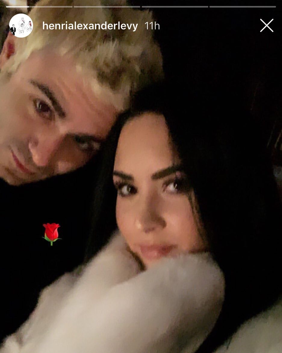 Demi Lovato y Henry Levy 