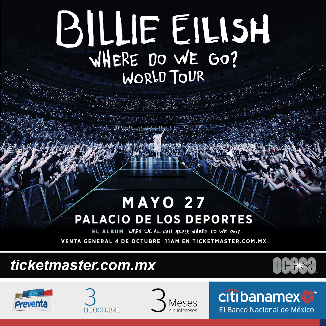 Billie Eilish en méxico