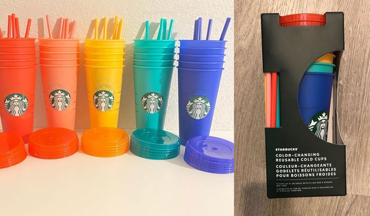 Vaso De Starbucks Edición Especial Cambia Color - Original 1
