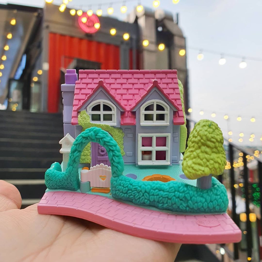 Casitas de polly pocket miniatura sale