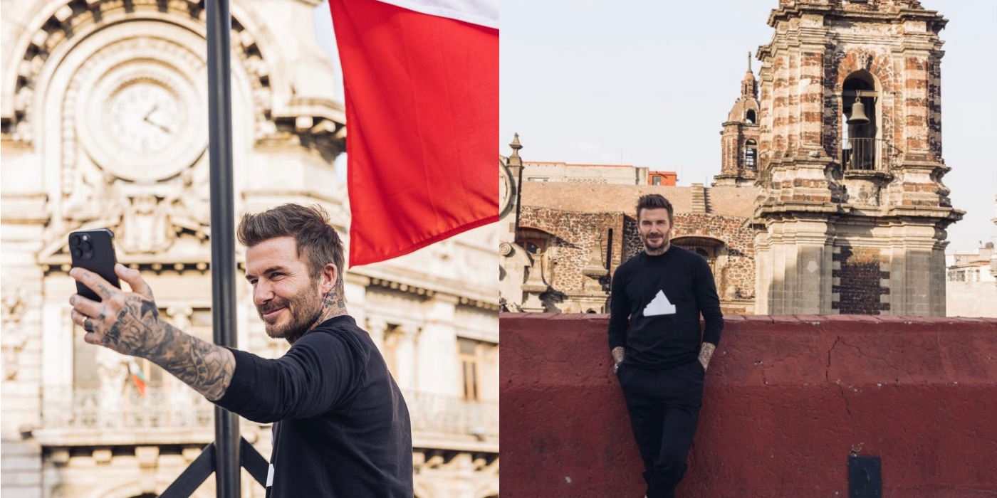¡David Beckham visita la Ciudad de México!