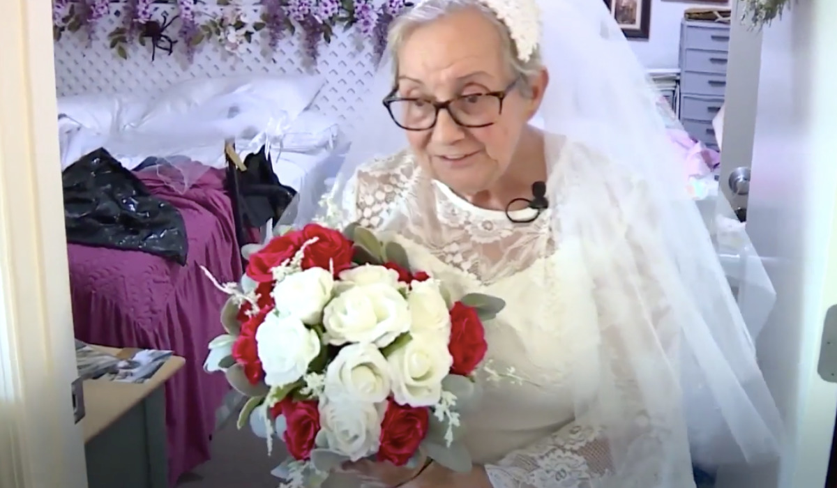 Conoce la historia de Dorothy Fedeli, la abuelita que se casó con ella misma