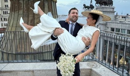 Ale Capetillo y Nader Shoueiry se casaron en Madrid. Así fue su boda